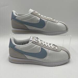 Womens Sz 12 / Mens 10.5 Nike Cortez White Light Armory Blue Sneakers DZ2795 100